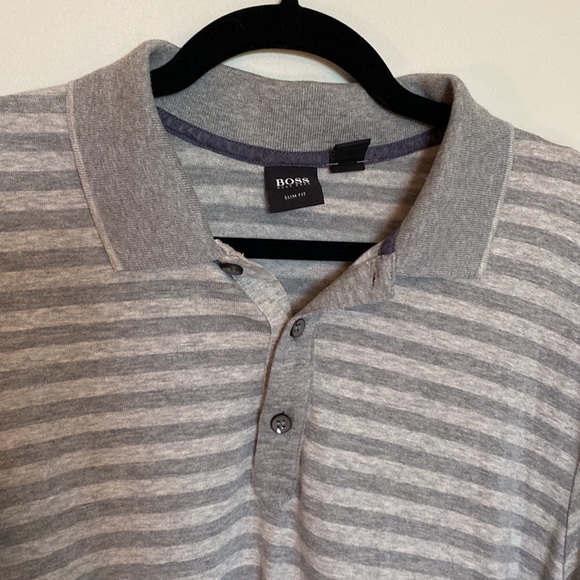 HUGO BOSS slim fit striped tee - Picture 2 of 3